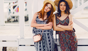 Floral Printed Front Tie Knot Playsuit